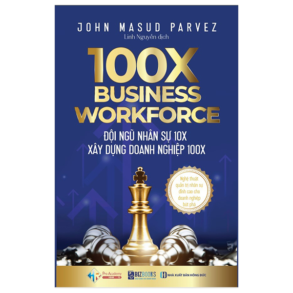 100x business workforce - đội ngũ nhân sự 10x xây dựng doanh nghiệp 100x