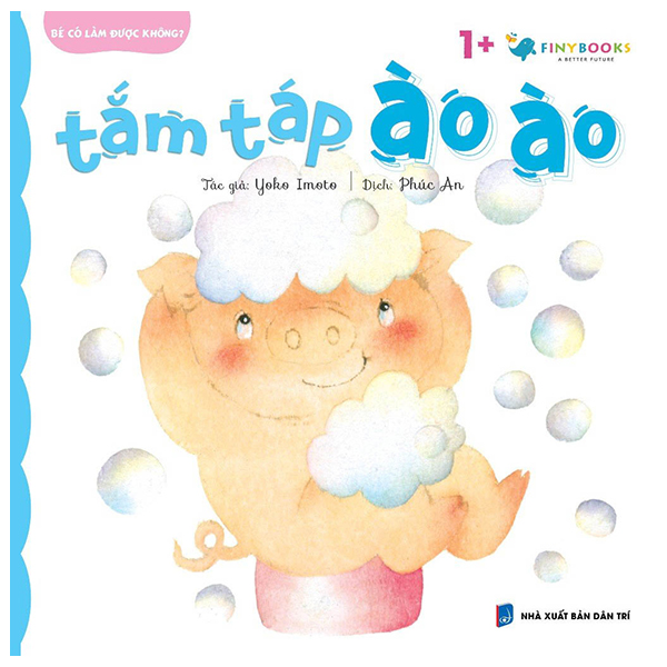 bé có làm được không? - tắm táp ào ào
