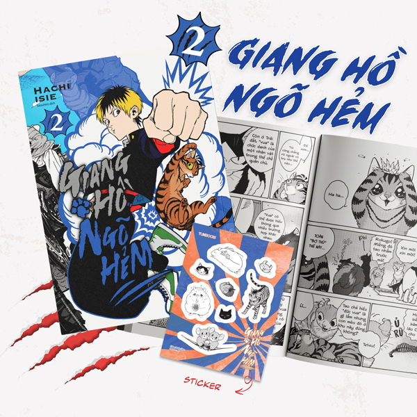 Bộ Giang Hồ Ngõ Hẻm - Tập 2 - Bản Đặc Biệt - Tặng Kèm Sticker