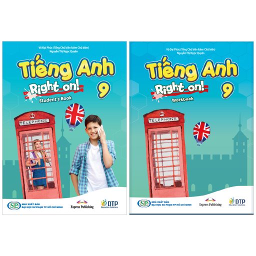 Bộ Sách Tiếng Anh 9 - Right On! - Student's Book + Workbook (Bộ 2 Cuốn)