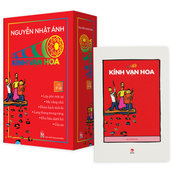 Boxset Kính Vạn Hoa - Bộ Kỉ Niệm 30 Năm: Tập 37 - 42 (Hộp 6 Tập) - Tặng Kèm Sổ Tay Kính Vạn Hoa