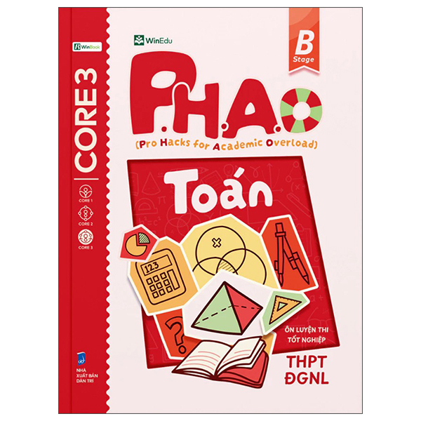 P.H.A.O - Pro Hacks For Academic Overload - Toán - Ôn Luyện Thi Tốt Nghiệp THPT-ĐGNL (Tái Bản 2026)