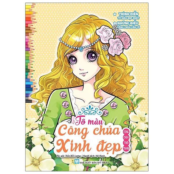 tô màu công chúa xinh đẹp - công chúa thời trang (tái bản 2023)